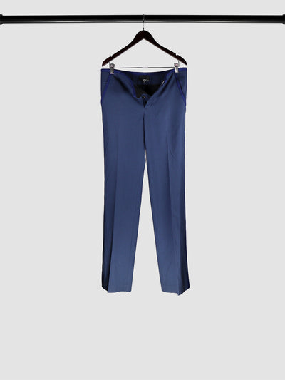 3.1 Philip Lim designer trousers in blue.