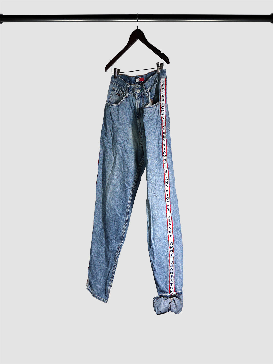 nægte Underholde lørdag Vintage Tommy Hilfiger Freedom Side Stripe Jeans | Late 90s Tommy Jeans –  Pretty Old